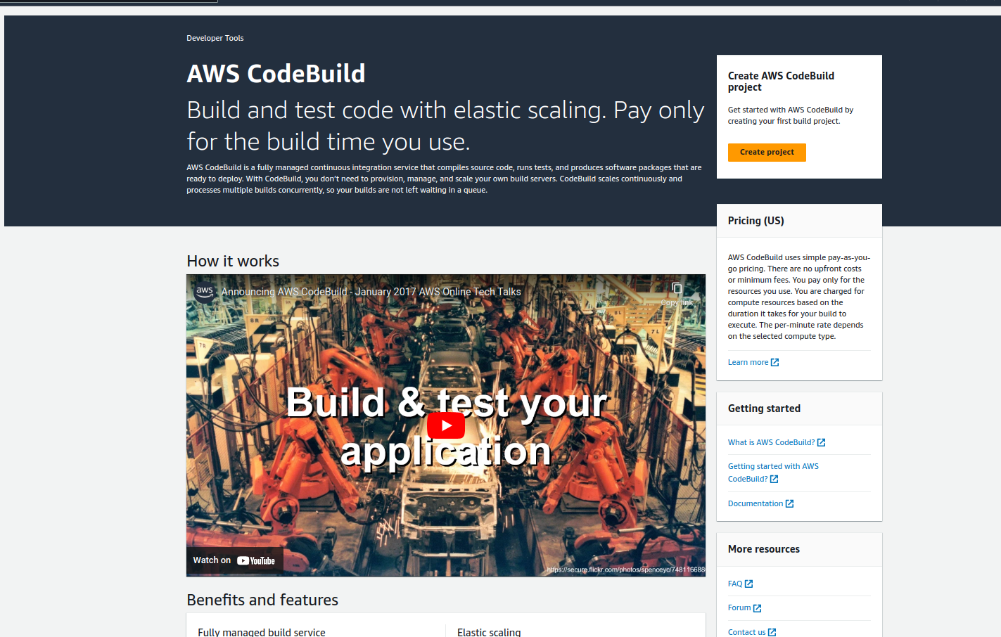 CICD Integration with CodeBuild Auto Deploy Lambda Function