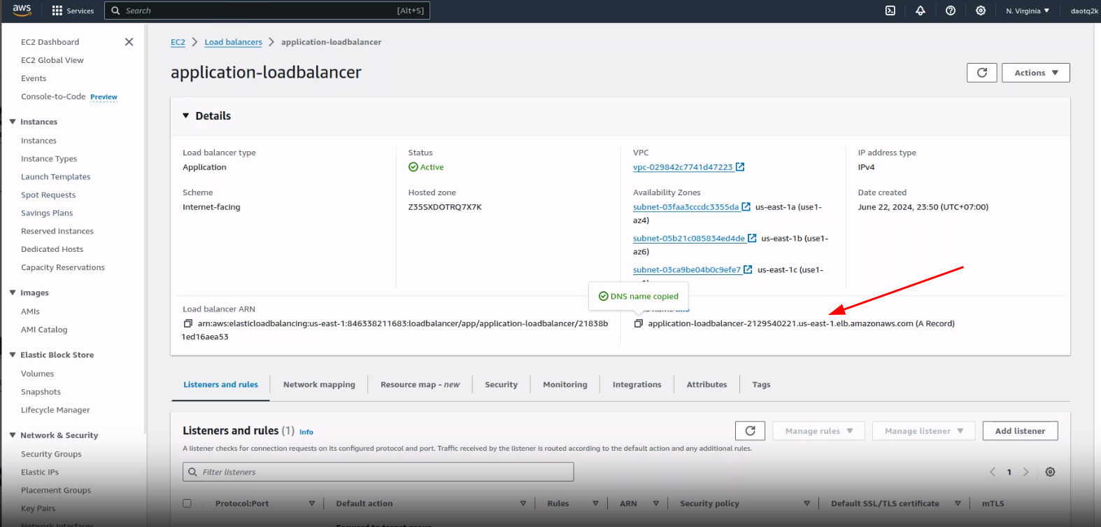 SSH Successfully to Bastion Host